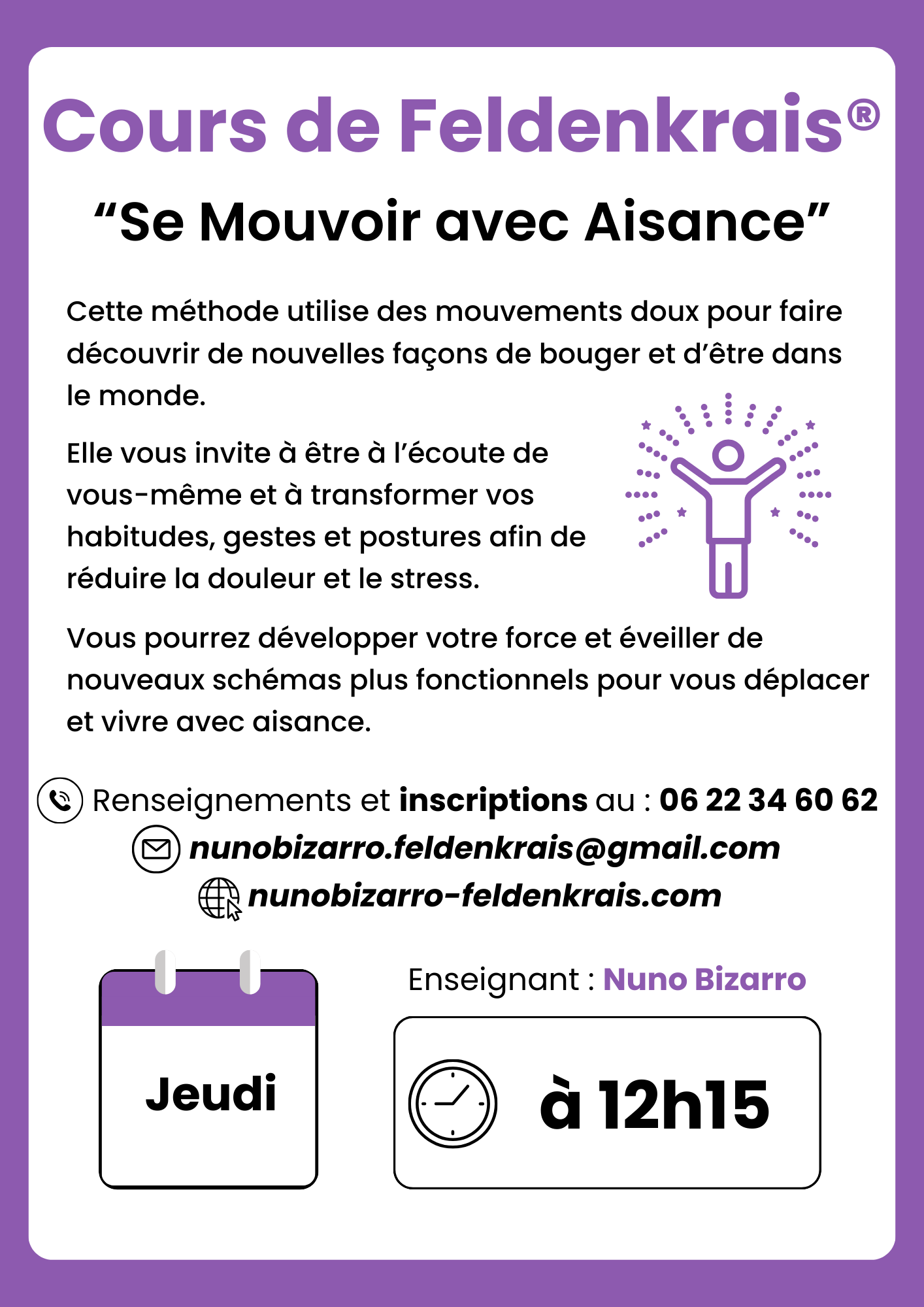 Cours de feldenkreis