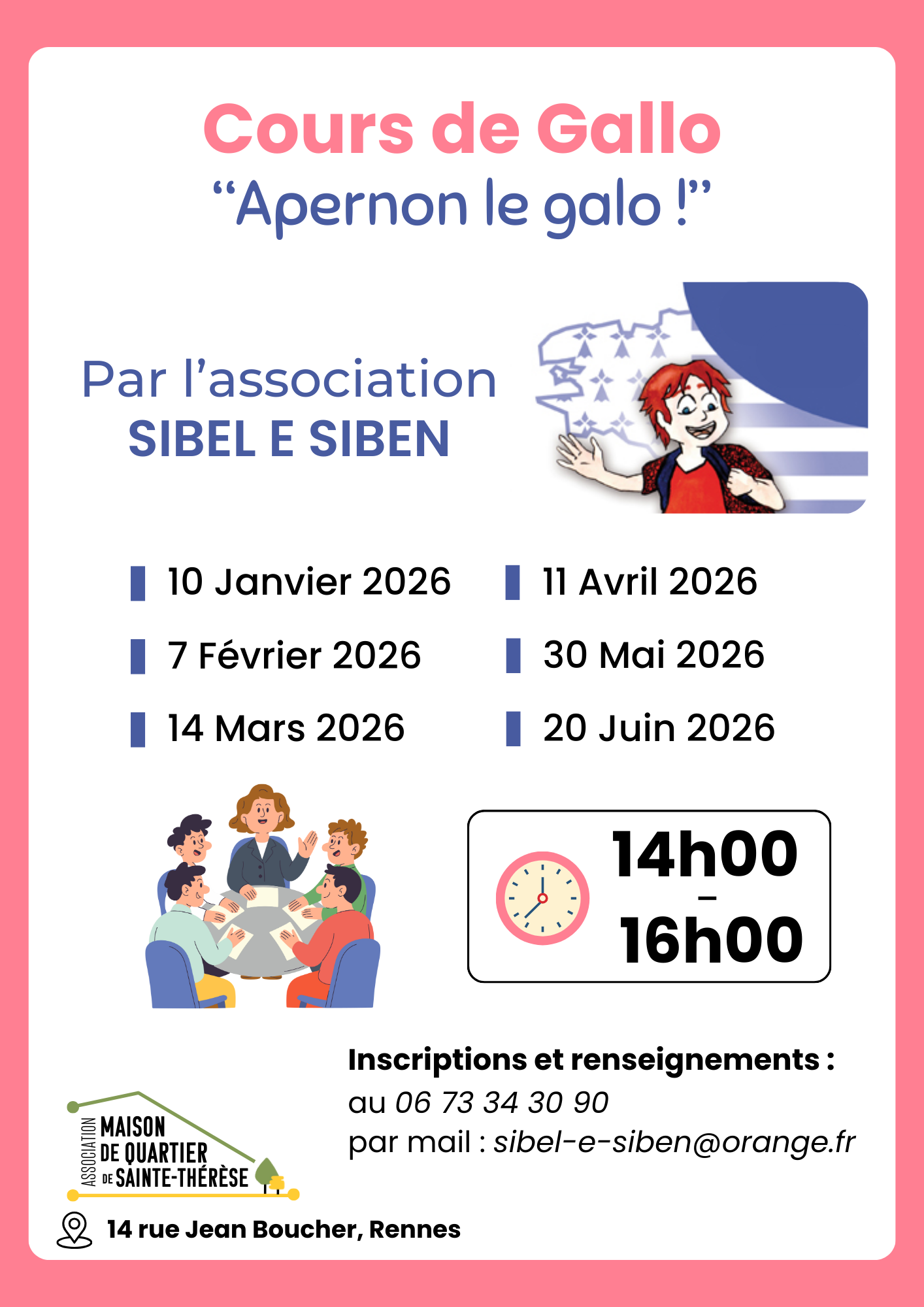 10 JANV – Cours de Gallo