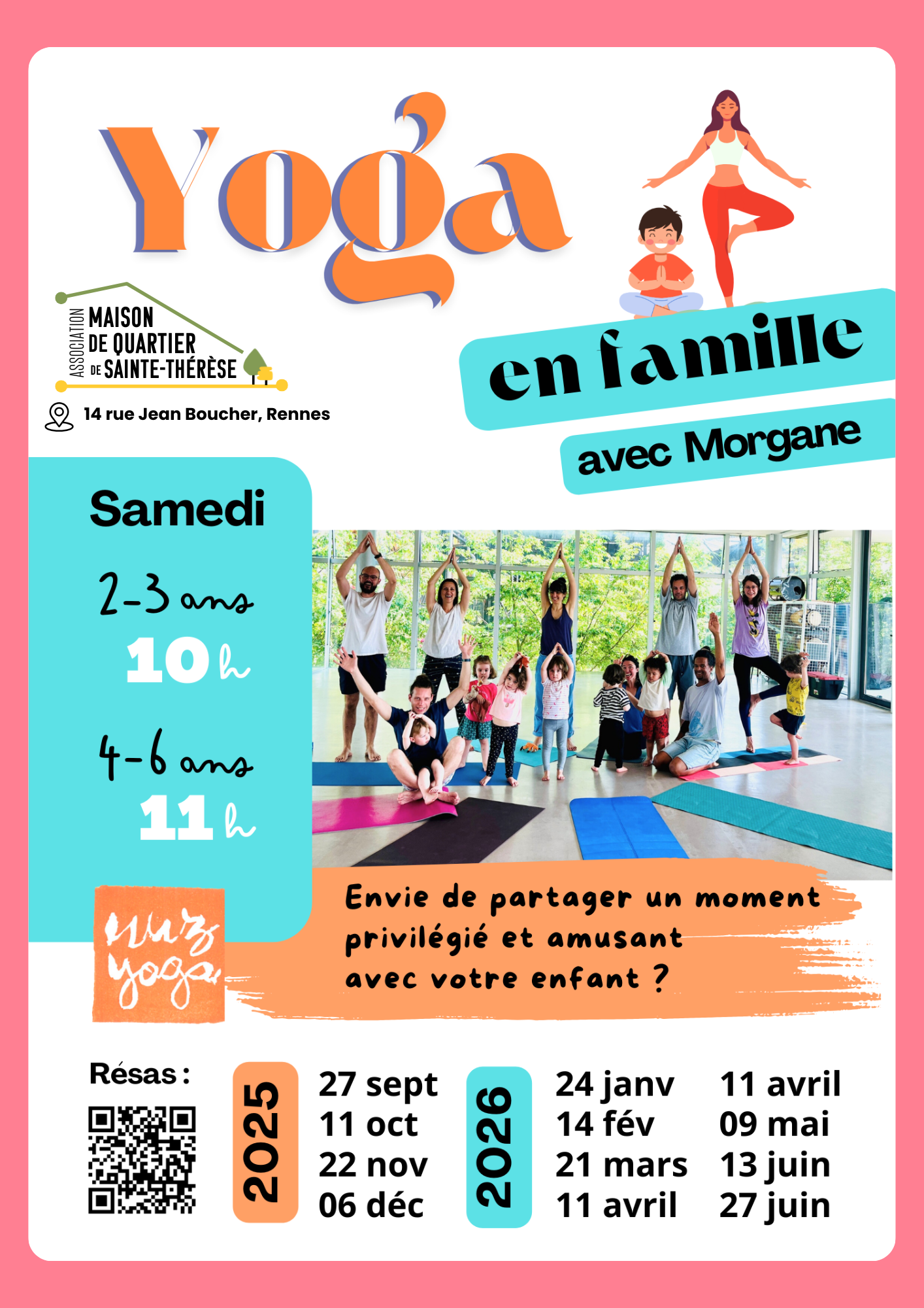 24 JANV – Yoga Famille