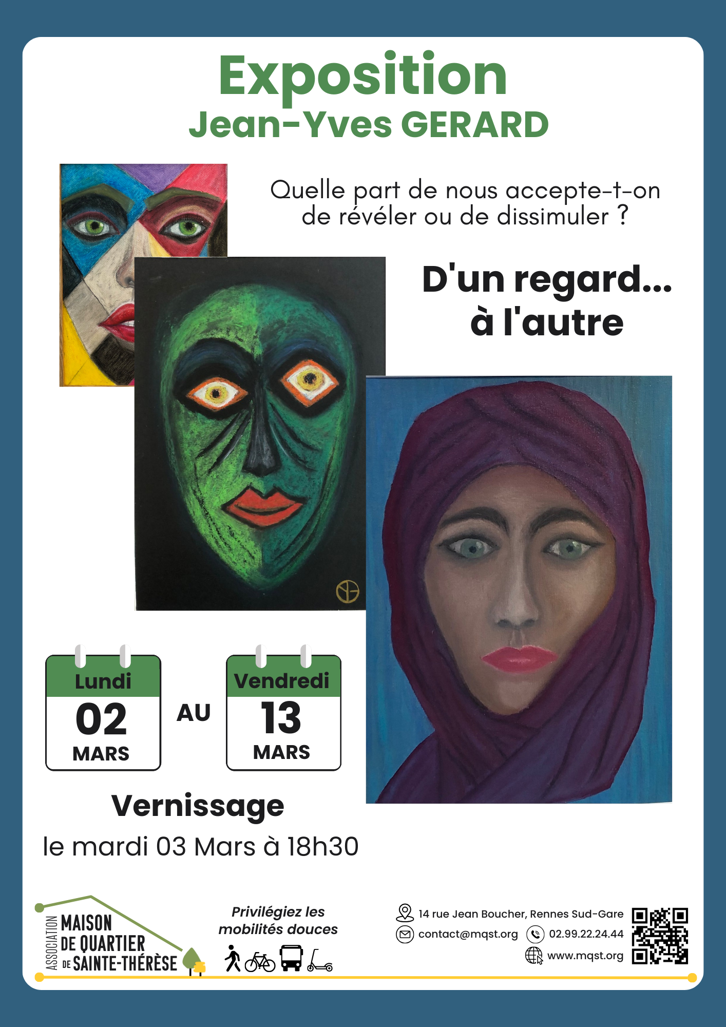 02 MARS – Exposition Jean-Yves GERARD