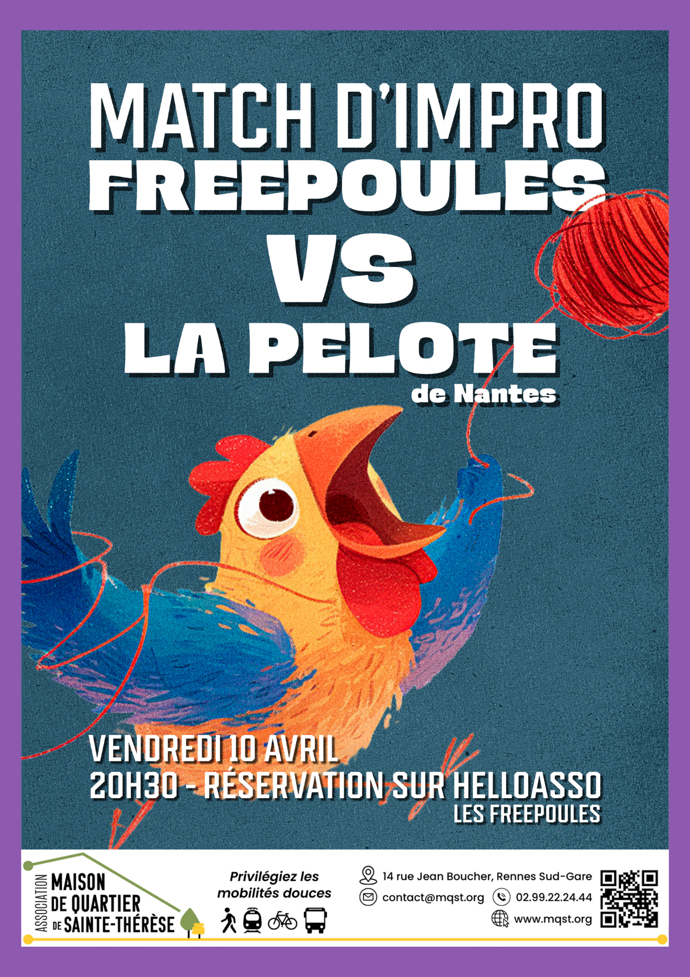 10 AVRIL – Match Freepoules