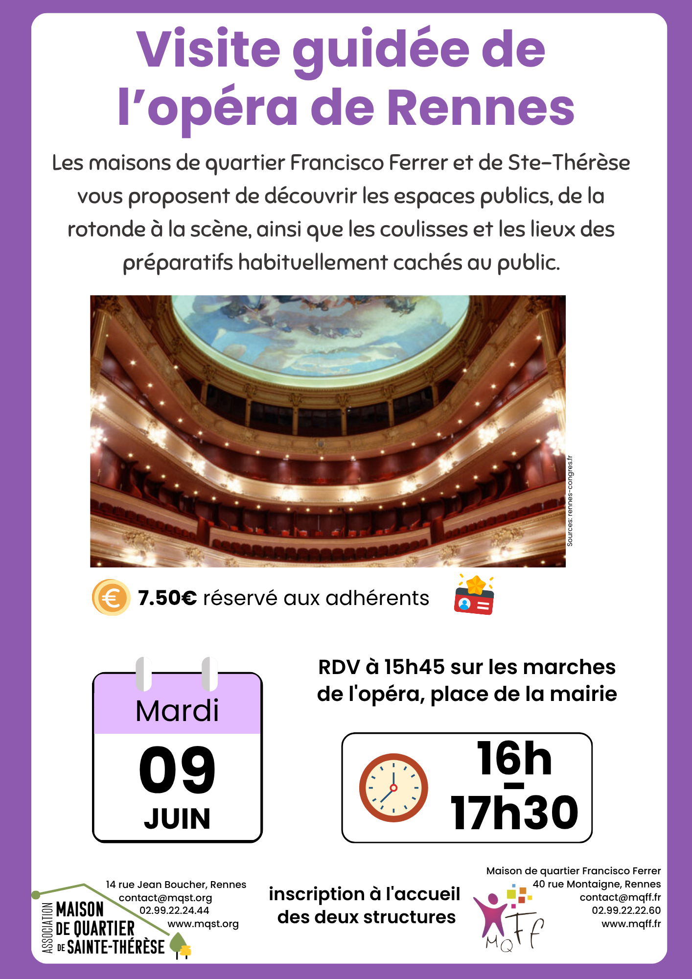 visite opera 9 juin