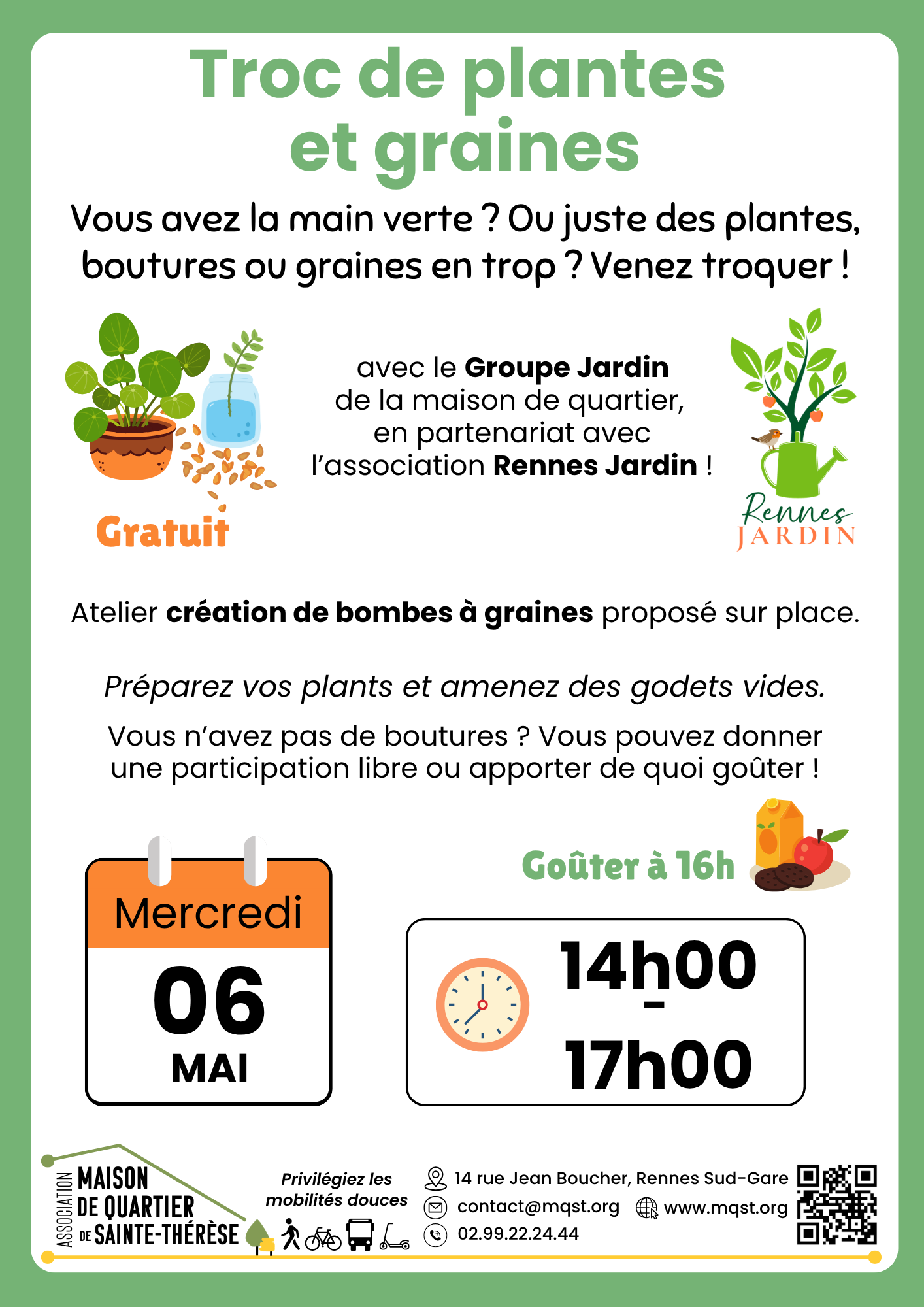 06 MAI – Troc de plantes