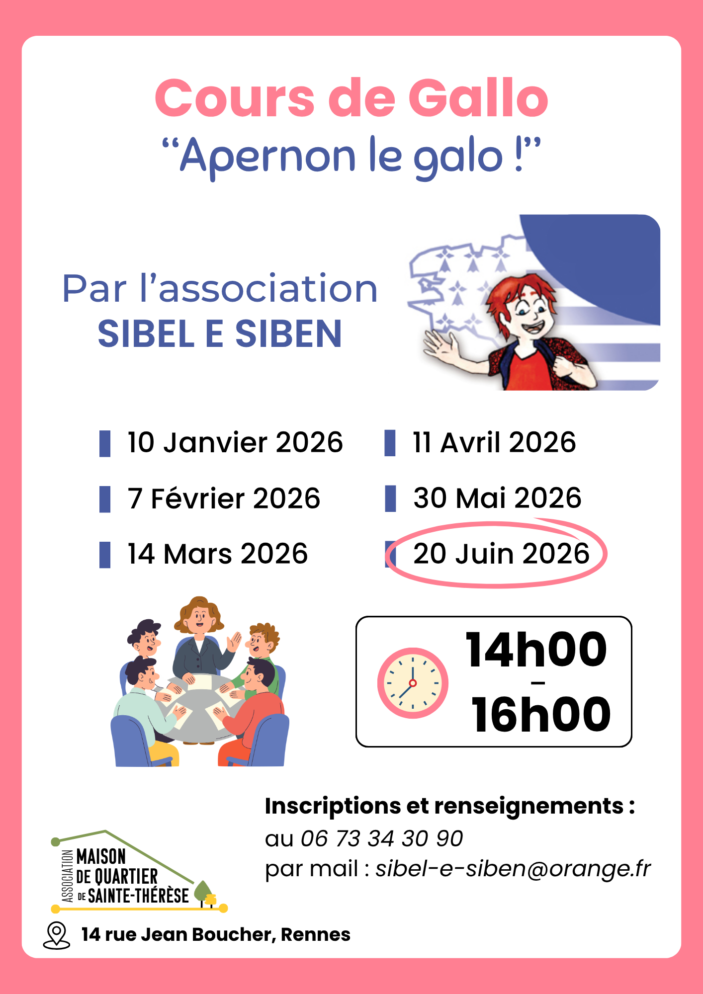 20 JUIN – Cours de Gallo