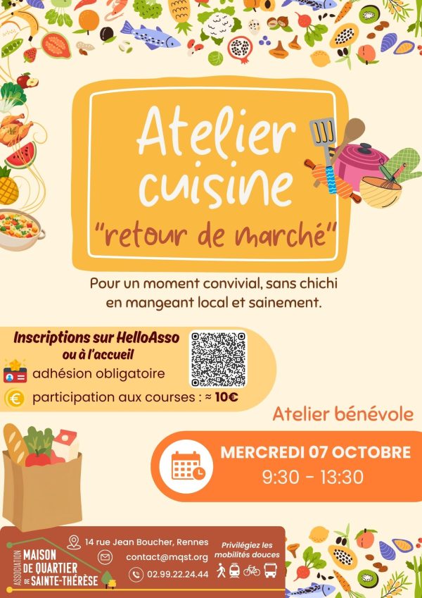 07-10 - Atelier cuisine retour de marché