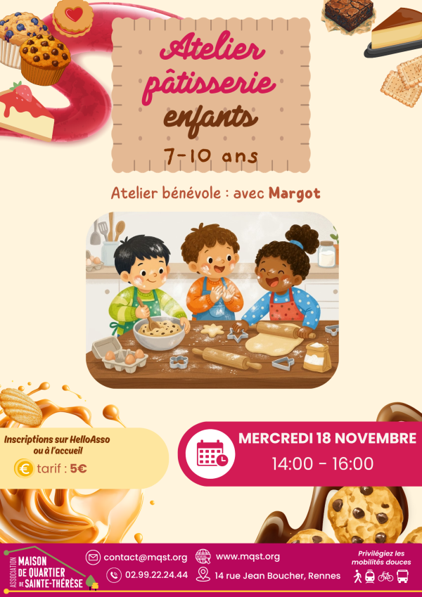 18-11 - Atelier patisserie enfants