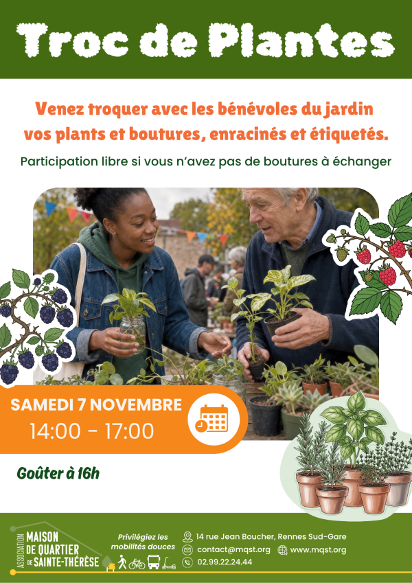 Affiche - 07-11 -Troc de plantes